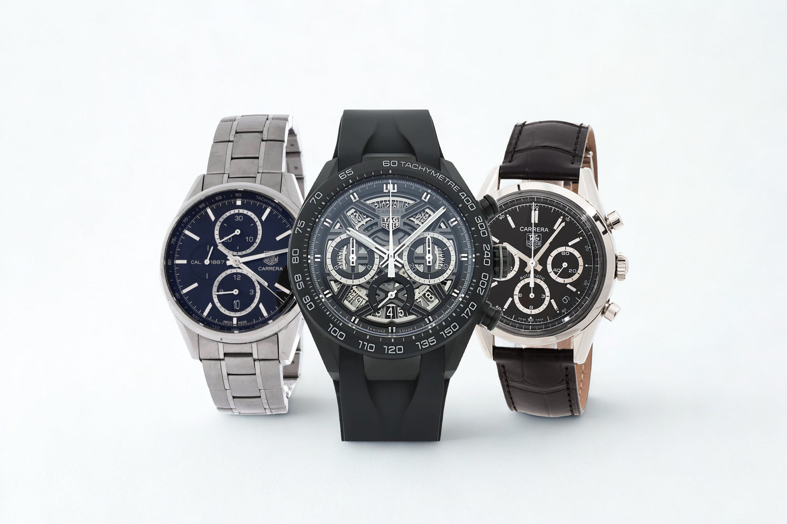 Luxury Timepieces - Cartier, TAG Heuer, Breitling & more