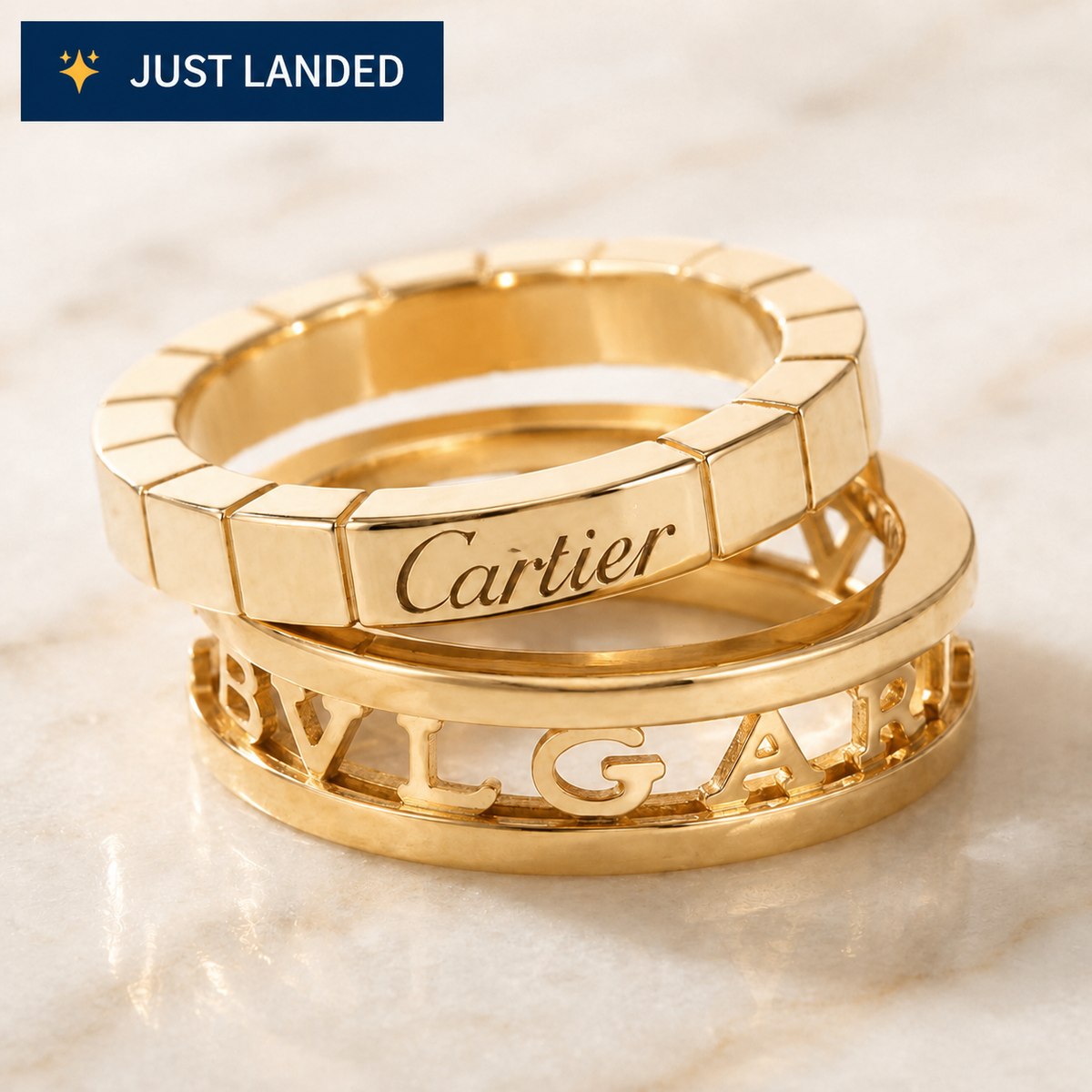Designer Jewelry Sale - Bvlgari, Cartier, Louis Vuitton