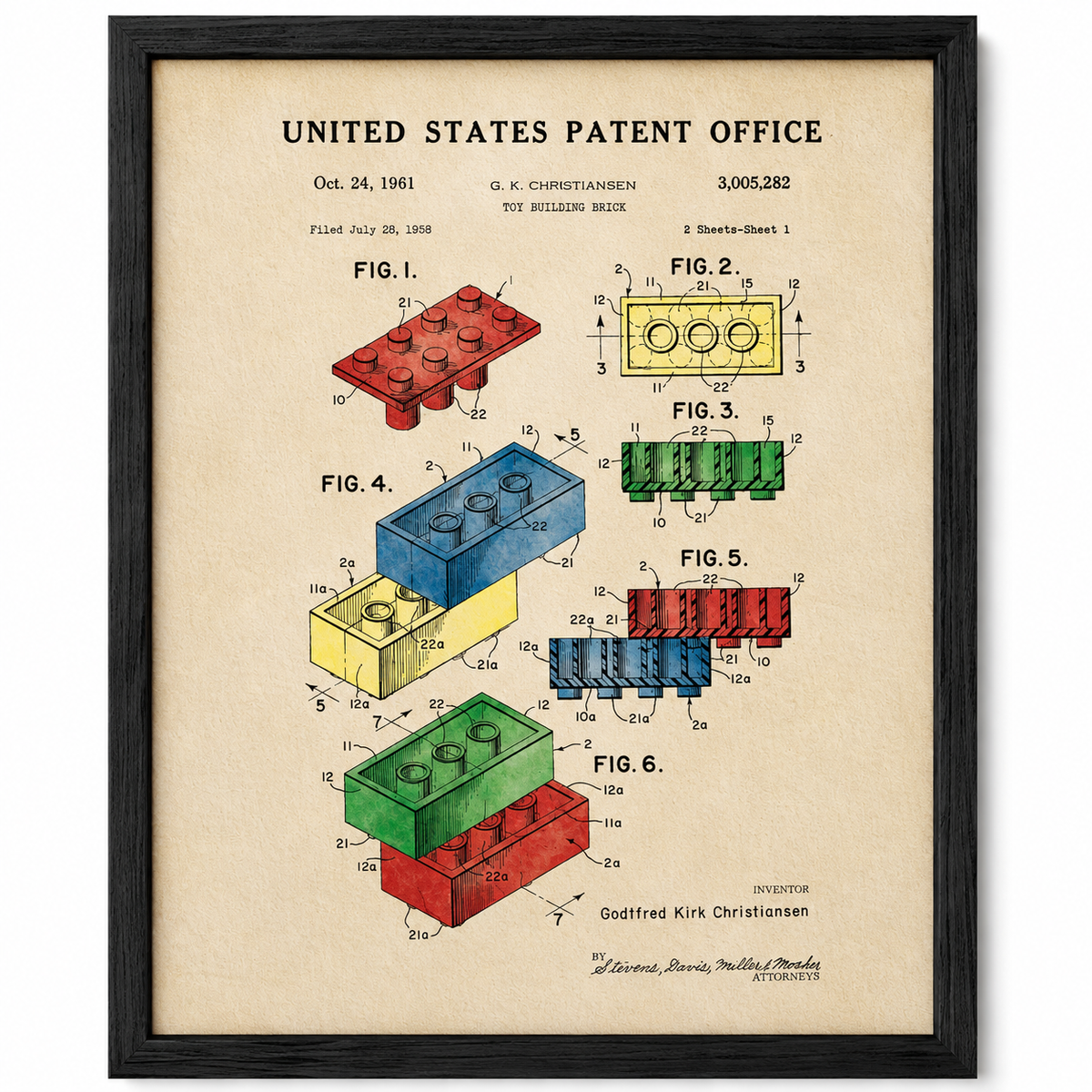 Vintage Patent Art