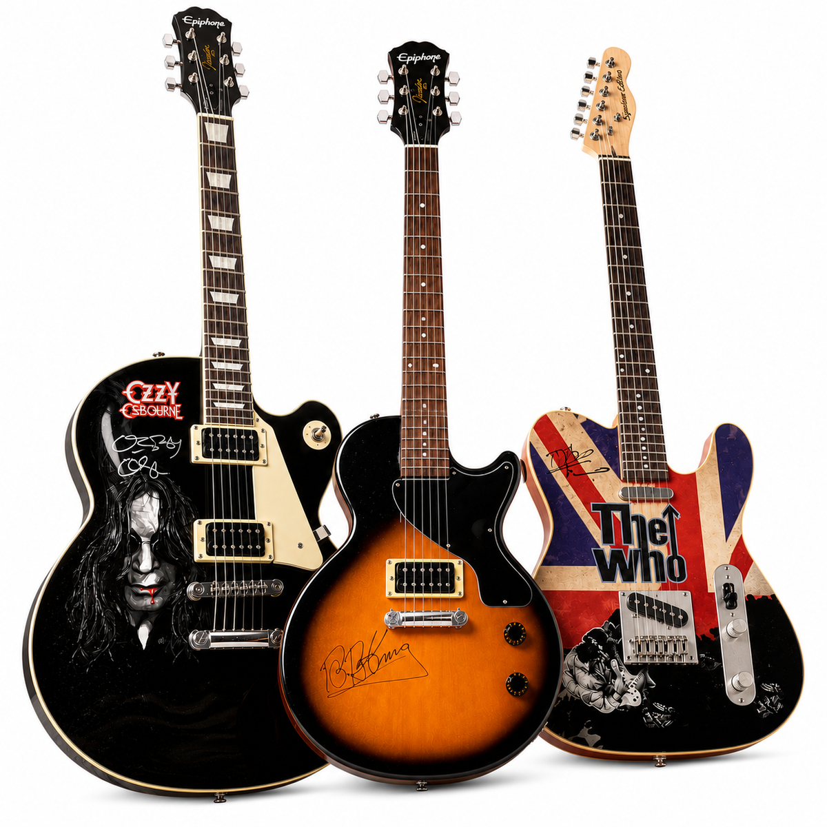 Autographed Classic Rock & Music Memorabilia