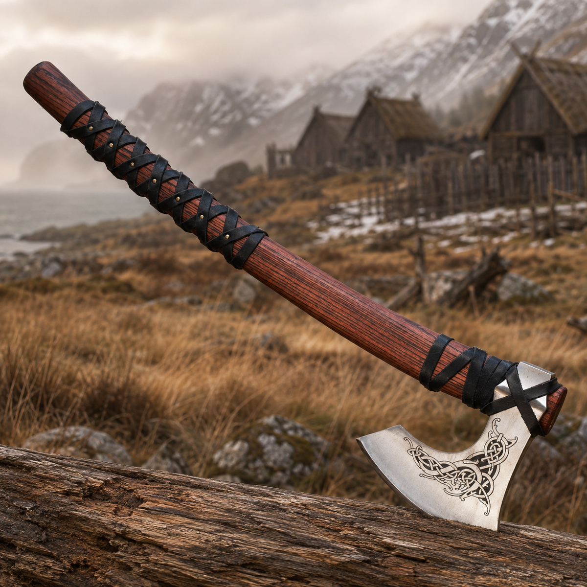 Hand-Forged Viking Axes