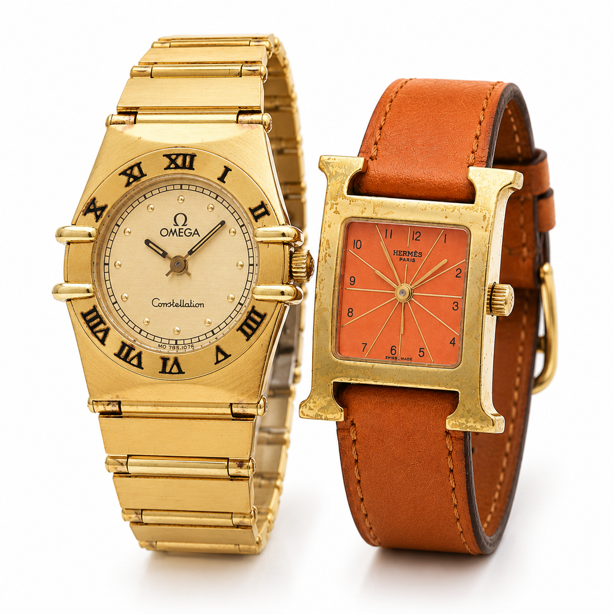 Hermès, Omega, and TAG Heuer - Luxury Watches