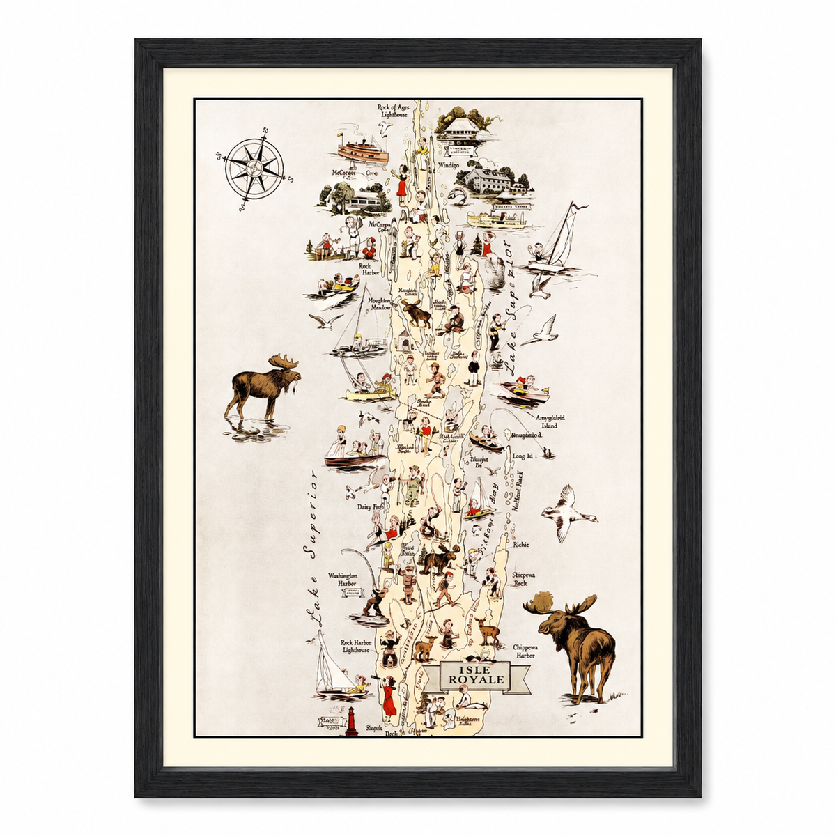 Vintage National Parks Maps