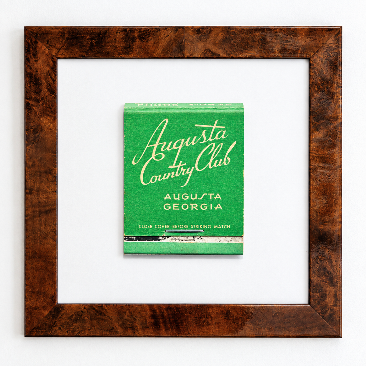 Match South | Iconic Places in Matchbook Art