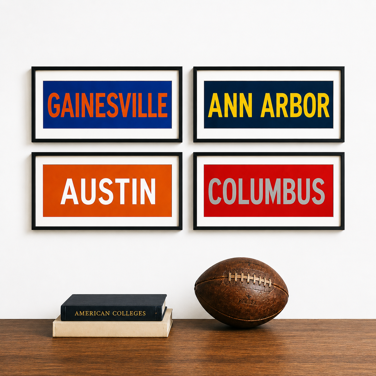 Gameday Town Prints