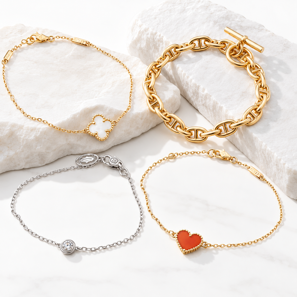 Designer Bracelets | Hermès, Cartier, Tiffany & Van Cleef