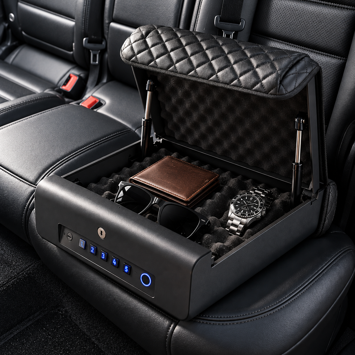 BoostedSafe | The Discreet In-Car Safe