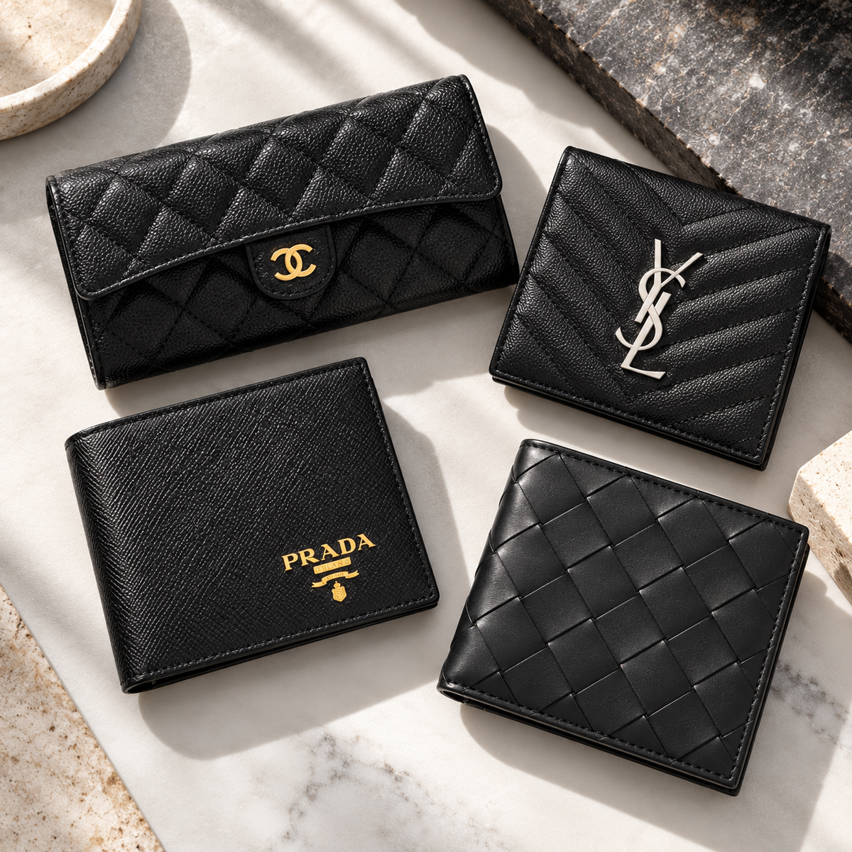 Chanel, Louis Vuitton, Prada & More | Pre-Owned Designer Wallets