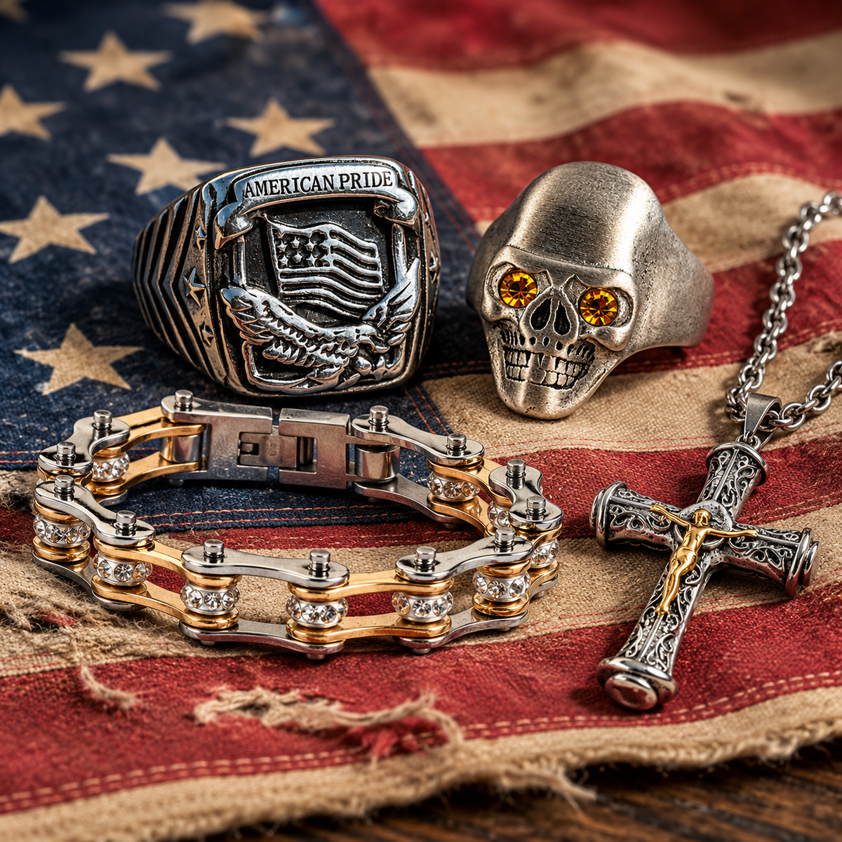 Heavy Metal Jewelry | Steel & Chain Jewelry