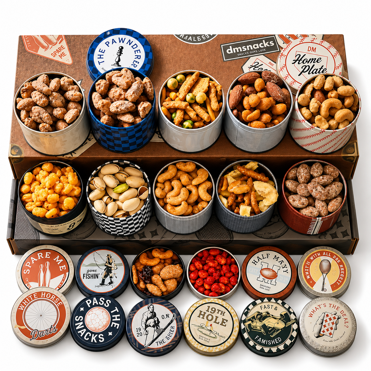 DM Snacks | Nuts, Meats & Man-Sized Snacks
