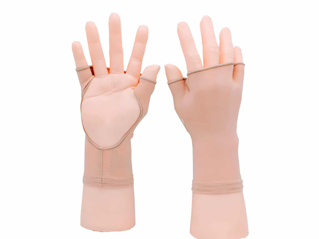 PalmFree™ Sun Gloves - Almond Beige - UPF 50+