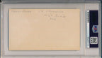 Charles Dumas USA Track Signed/Inscribed 3x5 Index Card PSA/DNA 156377