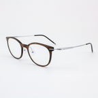 Pinellas - Featherlight Titanium & Wood Eyeglasses
