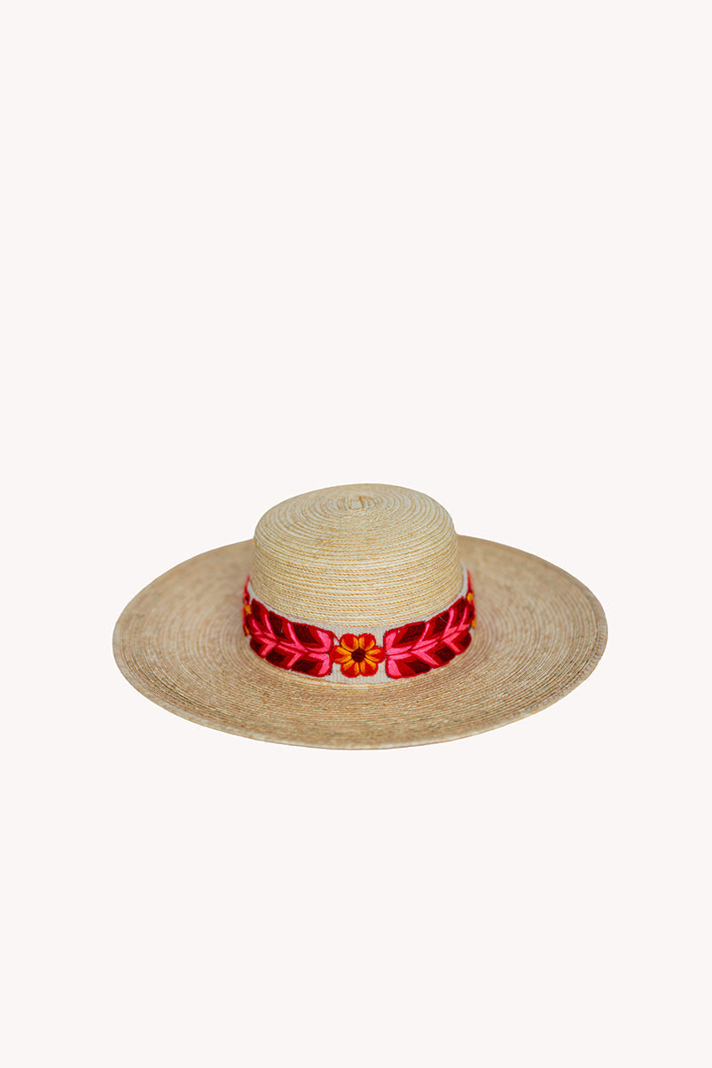 Spanish Palm Leaf Straw Hat