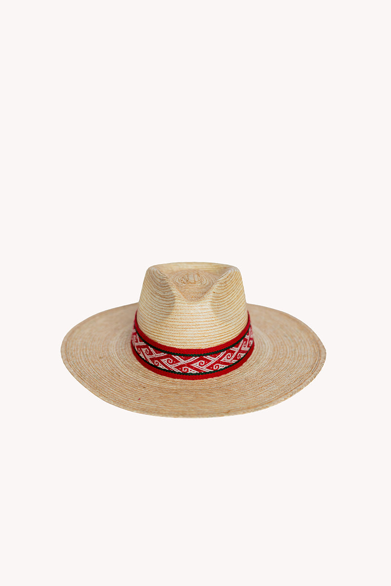 Western Palm Leaf Straw Hat