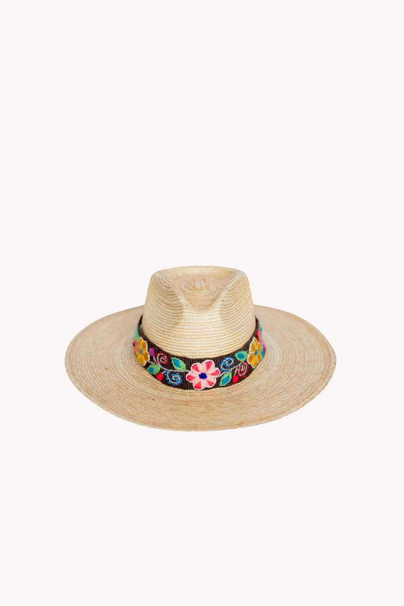 Western Palm Leaf Straw Hat