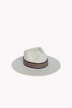 Speckled White Western Hat