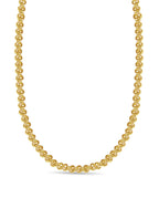 Fancy Rolo Solid White/Yellow/Rose Gold Handmade Necklace , 9mm, 16-30 Inch