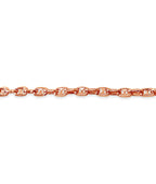 Anchor Mariner Solid White/Yellow/Rose Gold Handmade Bracelet , 5mm, 6.5-10 Inch