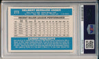 Del Unser Philadelphia Phillies Signed 1982 Donruss Card #273 PSA/DNA 166242