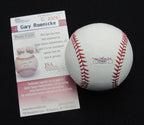 Gary Roenicke Signed/Auto Yankees 100th OML Baseball JSA  186943