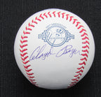 Cloyd Boyer Signed/Auto Yankees 100th OML Baseball JSA 186918