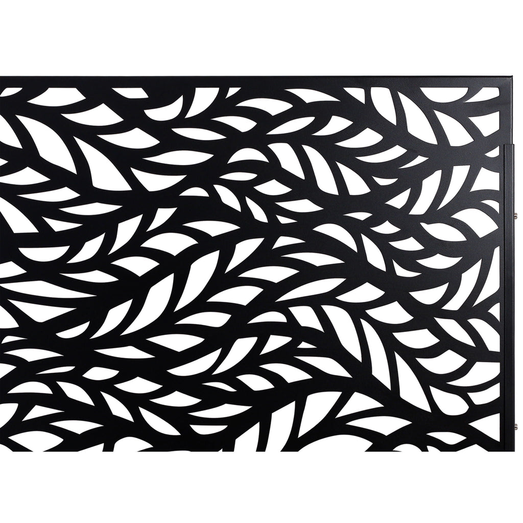 Outdoor & Indoor Privacy Screen - Black