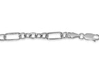 Curb Solid White/Yellow/Rose Gold Handmade Necklace , 6mm, 16-30 Inch
