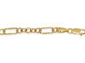 Curb Solid White/Yellow/Rose Gold Handmade Bracelet , 6mm, 6.5-10 Inch