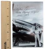 Stephen Bonner WWII Flying Tigers Flying Ace Signed/Inscr 4x6 Photo JSA 146375