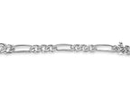 Figaro Solid White/Yellow/Rose Gold Handmade Necklace , 5mm, 16-30 Inch
