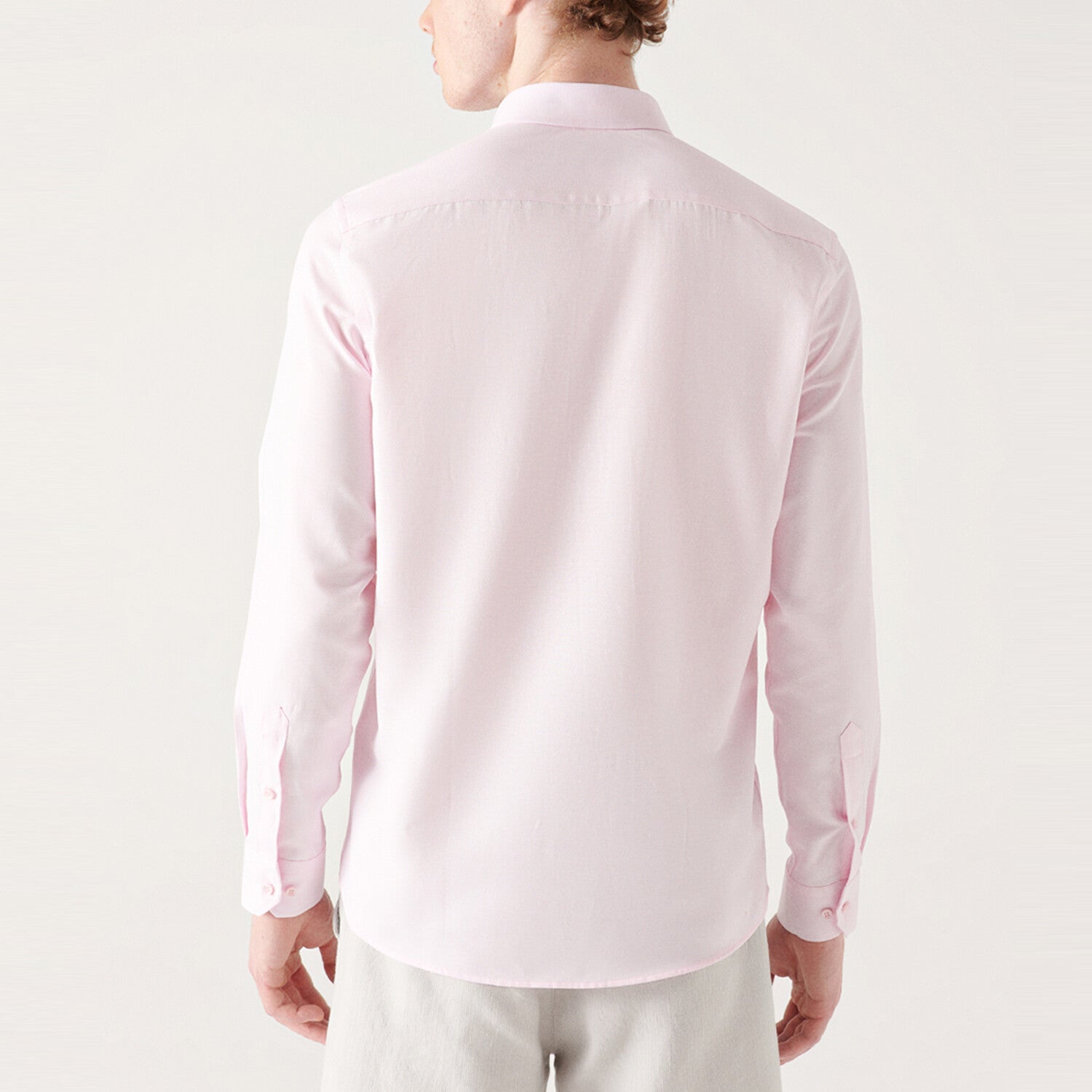Oxford Regular Fit Shirt // Pink