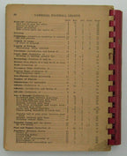 1942 NFL Records & Rules Manual Original 128235