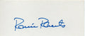 Robin Roberts d.2010 Phillies/Orioles HOF 1976 Signed 3x5 Index Card 145597