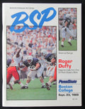 1989 Penn State vs. Boston College Football Game Program 09/23