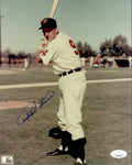 Ralph Kiner HOF Signed/Autographed 8x10 Photo Cleveland Indians JSA 191356