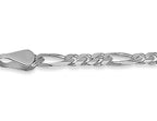 Figaro Solid White/Yellow/Rose Gold Handmade Necklace , 5mm, 16-30 Inch