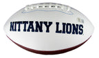 Jack Ham HOF Signed/Inscr White Penn State Logo Football Becket Witness 192381