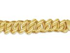 Mariner Solid White/Yellow/Rose Gold Handmade Bracelet , 9mm, 6.5-10 Inch