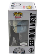 Ari Lehman Signed/Insc Funko Pop! #01 "Friday the 13th" Signed White JSA 190718