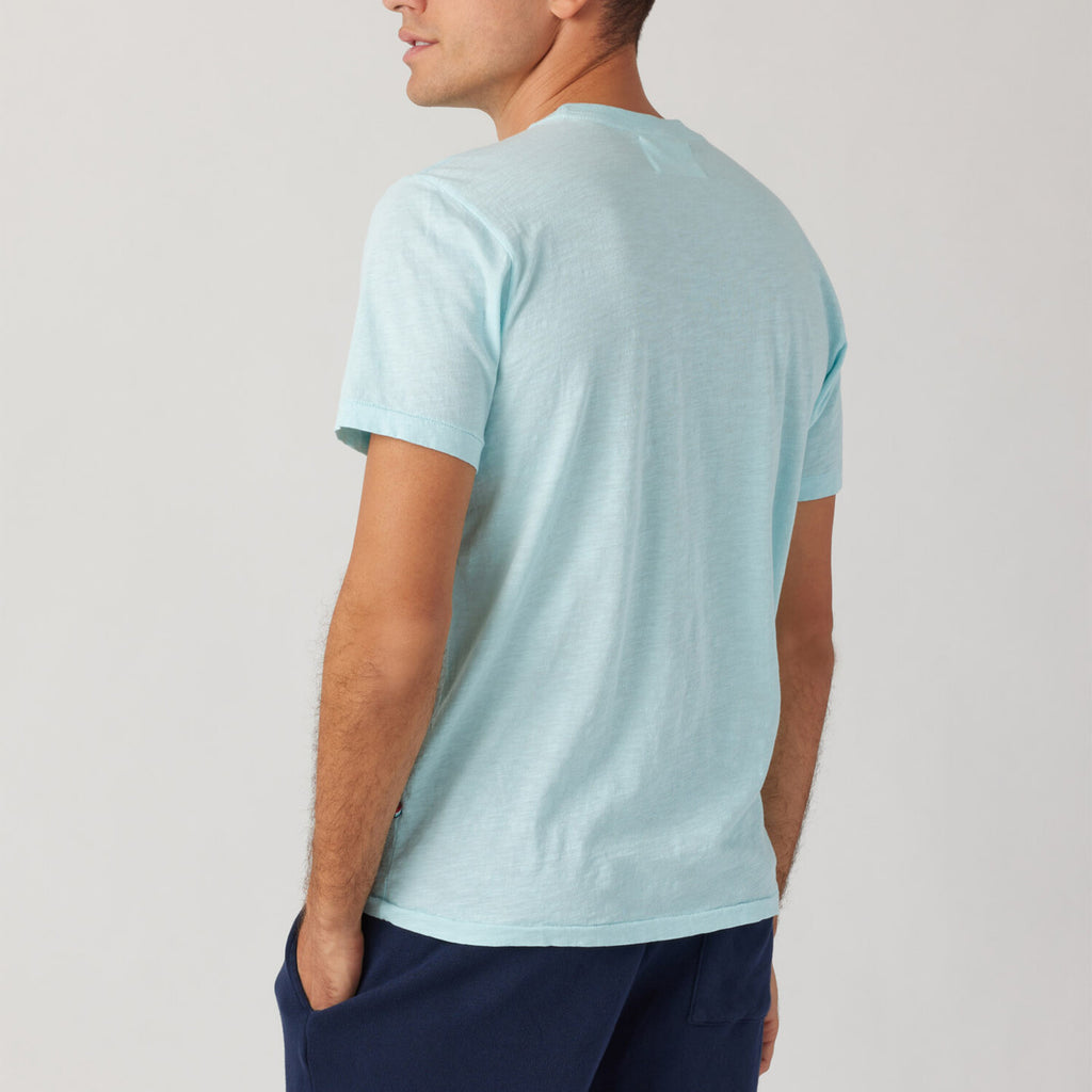 Essential Slub Crew // Light Blue
