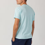 Essential Slub Crew // Light Blue