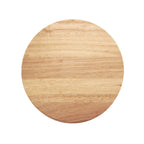 14" Wooden Pizza Board with Precision Cutting Wheel & Server