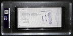 Johnny Unitas HOF Signed/Auto 2001 Bank Check Colts PSA/DNA GEM MT 10 192619