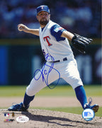 R.A. Dickey Signed/Autographed 8x10 Photo Texas Rangers JSA 191871