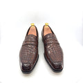 Maurice Custom Made Mirage Alligator Loafer - Brown