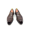 Maurice Malibu Custom Made Alligator Loafer - Brown