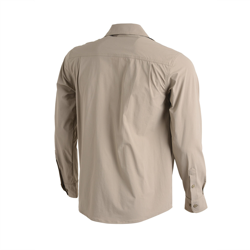 Outdoor Shirt with Pockets // Beige