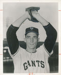 Jack Harshman 8x10 B/W 1952 Press Wire Photo New York Giants
