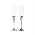 Love Toasting Champagne Flutes Set